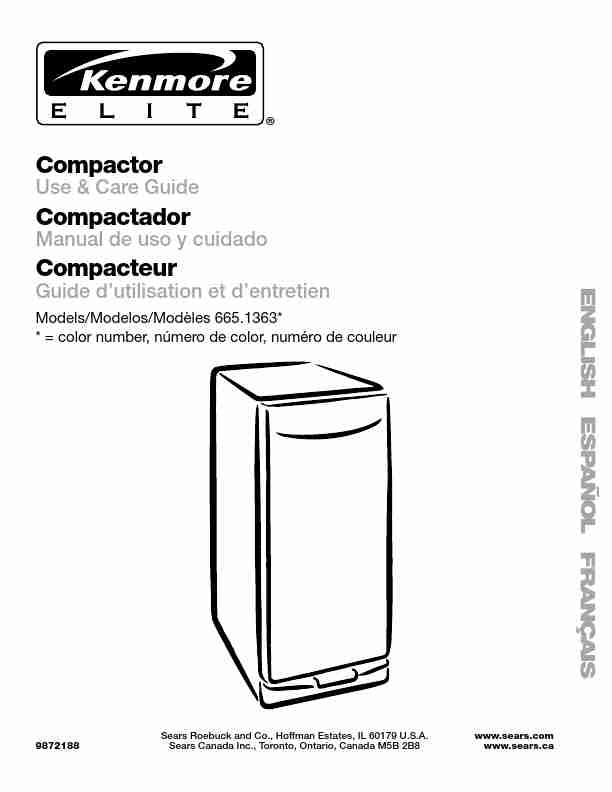 Kenmore Trash Compactor 665_1363-page_pdf